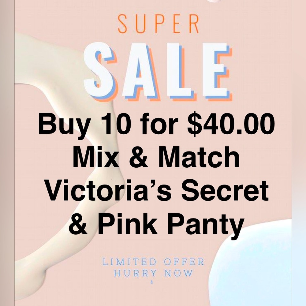 Buy 10 @ $40.00 only mix & match
